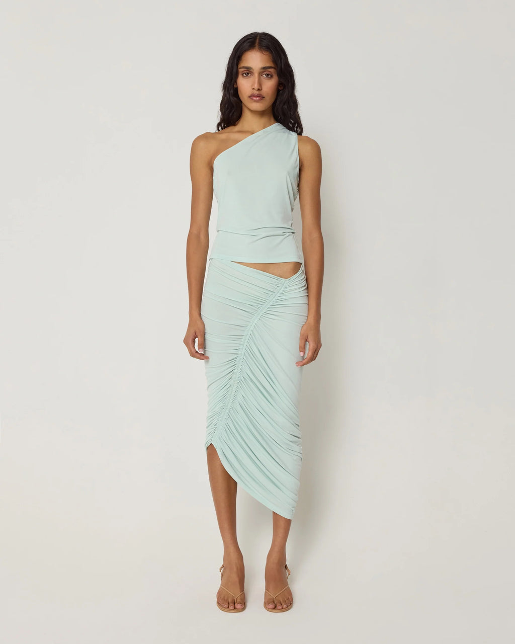 One Shoulder Cutout Tank | Surf Spray